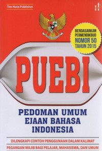 Puebi : Pedoman Umum Ejaan Bahasa Indonesia
